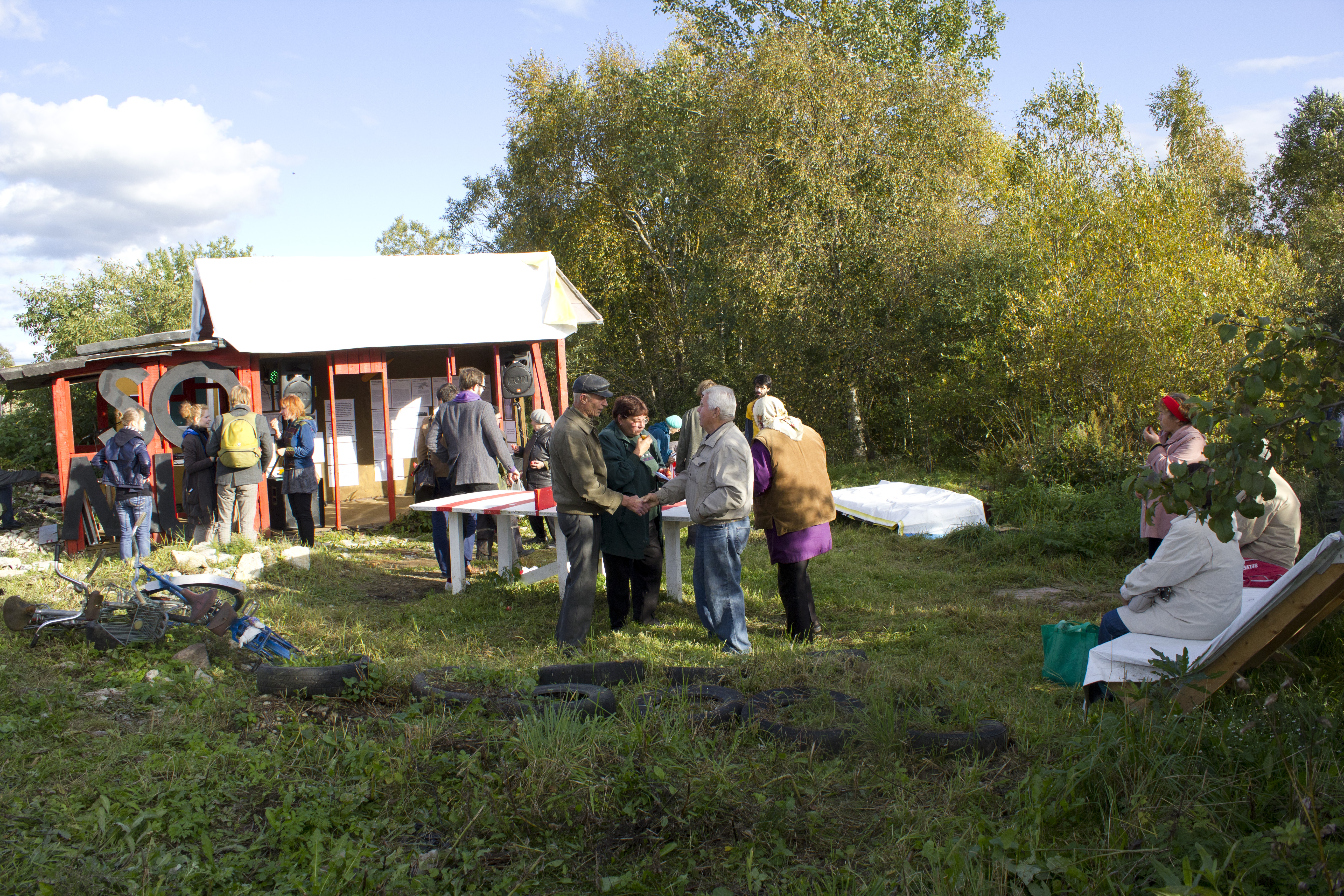 Award ceremony during Soodevahe Festival 2011.